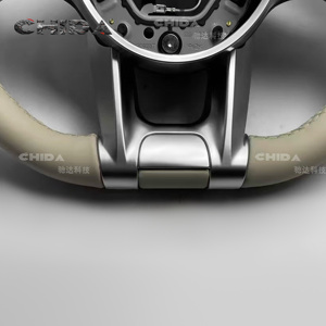 Volante Beige Personalizzato Adatto per <span class=keywords><strong>Mercedes</strong></span> W205, W211, GLE, CLA W176, W213, W222 (inclusi CLS e Classe G) - Product Image 6