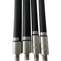 Omni antena serat kaca Dual Band 10Dbi 15Dbi untuk 4G Wifi 2.4g 5.8g 915mhz 433mhz 868mhz Lorawan Helium Lora RF modul ICs
