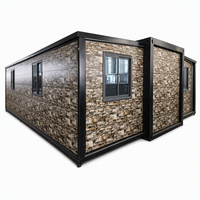 Maisons préfabriquées extensibles, cabines modulaires extensibles pour le tourisme et l'hébergement de vacances
