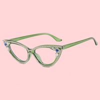 Monture de lunettes optiques œil-de-chat vintage pour femme, lunettes de mode anti-lumière bleue pour la photographie de rue