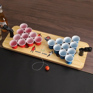 Mini Classic Casual Table Football <strong>Game</strong> with Plastic Beer <strong>Cup</strong> Mini Board and <strong>Ball</strong> for Players for Parties - Product Image 5