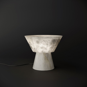 Modern <b>Light</b> Luxury Cloud Stone Table Lamp for Home & Hotel Bedroom Bedside & Living Room Side Table Decor Hotel Guest Room - Product Image 4