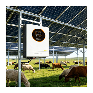 Inverter Ibrido Fotovoltaico Tutto in Uno 2600W 12V Monofase, Max <span class=keywords><strong>PV</strong></span> 500VDC 120A Corrente di Carica, per Accumulo Solare in Cabine e Verande - Product Image 2