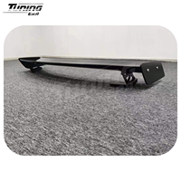 Alerón Estilo GT500 de Fibra de Carbono para Mustang S550 GT ECO 2015-2023, Kit de Conversión y Mejora