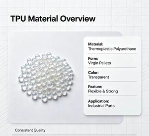 Gránulos de Plástico TPU 9370AU, Materia Prima Covestro, Dureza 70A, Antimicrobiano y Buena Flexibilidad a Bajas Temperaturas - Product Image 6
