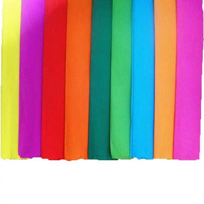 Color Tissue paper and crepe paper for craft