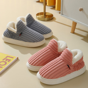 Sandalias de Casa con Suela Gruesa de Algodón para Parejas, Antideslizantes, de Felpa para Nieve, para Hombre y Mujer - Product Image 2