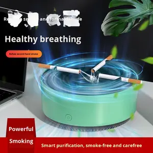 국경을 넘는 스마트 재떨이 공기 청정기 ABS 소재 미니멀리스트 디자인 가정용 실내 창의적 개인화된 연기 제거기 - Product Image 3