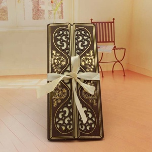 Giấy In Vàng Thiệp Mời Bằng Gỗ - Product Image 1