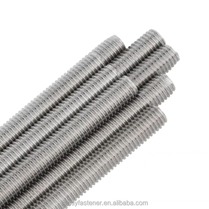 Vis à queue filetée complète en acier inoxydable 304 ASTM A193-B7 M6 M16 DIN 975 - Product Image 6