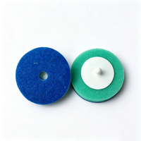 Têtes de brosse de toilette jetables multicolores personnalisables en éponge, en stock