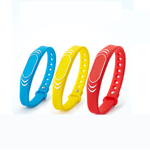 Pulsera NFC de Goma GSC ISO1443A, Pulsera RFID de Silicona para Hotel - Product Image 2