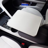 Universeller Auto-Hängetisch Drehbarer Rücksitz-Laptoptisch Auto-Ess- und Getränkehalter Mini-Autotisch für Alle Fahrzeuge