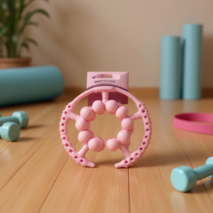 20-<b>Ball</b> Round Leg Clamp <b>Smart</b> Fitness Product in Mixed Pink and Blue Colors - Product Image 2