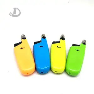Wholesale Utility Kitchen Electronic Gas Flame Fold Type Fire Custom Mini BBQ Camping Lighter