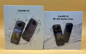 Insta360 X5 Cámara de Acción Impermeable 8K <span class=keywords><strong>360</strong></span> ° Invisible Selfie Stick Triple AI Chip Diseño <span class=keywords><strong>Insta</strong></span> <span class=keywords><strong>360</strong></span> X5 Sport Lens Batería de 3 Horas - Product Image 4