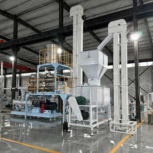 เครื่องผลิตอาหารเม็ดแบบลอยตัวเครื่องผลิตอาหารเม็ดแบบสกรูคู่กำลังการผลิตใหม่ - Product Image 4