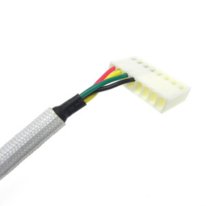 Câble plat FPC blindé sur mesure DF19-20S-1C, pas de 1,0 mm, 20 broches, pour faisceau de câblage LVDS, en cuivre étamé, pour affichage médical embarqué - Product Image 4