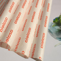 Papier d'emballage cadeau de haute qualité, 10 pièces, pour bonbons et chocolat, emballage, marque-page en tissu, accessoires floraux