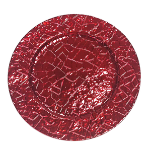 Assiettes de Présentation Rondes en Plastique de Luxe Style <span class=keywords><strong>Vintage</strong></span> avec Motifs Antiques pour Mariages - Vaisselle Durable et Personnalisable - Product Image 5