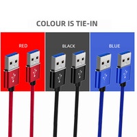 Câble d'extension USB, USB 2.0 Type A vers Type A pour PC, ordinateur