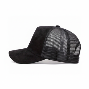 Sombrero de camionero de algodón de 5 paneles de alta calidad, estilo Hip Hop, estampado de logotipo personalizado, gorra de malla de moda para todas las estaciones, ropa informal - Product Image 1