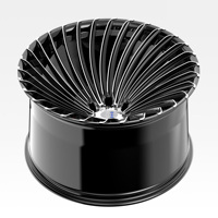 Nouvelles Jantes de Voiture RCSR Sur Mesure 17 18 19 20 21 22 Pouces, Roues Forgées en Alliage d'Aluminium Profondément Concaves 5x120 5x112 5x114.3 pour BMW Audi