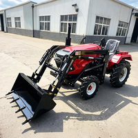 Tracteur agricole 4x4 4WD, tracteurs compacts, matériel agricole pour jardin et verger