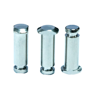 Rivets pleins en acier inoxydable à tête plate, en aluminium et laiton, personnalisés OEM ODM ISO9001 pour la fixation de quincaillerie