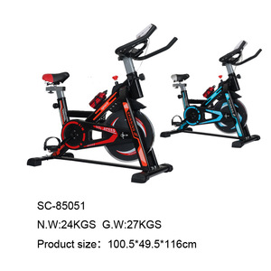 Bicicleta estática de fabricación económica con volante de inercia para ejercicio, equipo de gimnasio para fitness de resistencia y desarrollo muscular en interiores - Product Image 3
