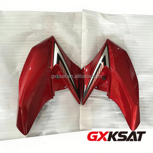 Cubierta de Plástico para Motocicleta y Scooter, Juego de Cubiertas de Carrocería, Kits de Carenado, Cubierta Lateral <span class=keywords><strong>CB125F</strong></span>, <span class=keywords><strong>CB125F</strong></span> GLR 2014-2020 64210-KPN-A70ZC CBF125 - Product Image 4