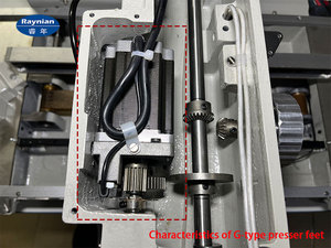 Máquina de Coser Automática Programable Raynian-5030G para Cuero, Nueva, Computarizada, con Motor de Puntada de Seguridad - Product Image 4