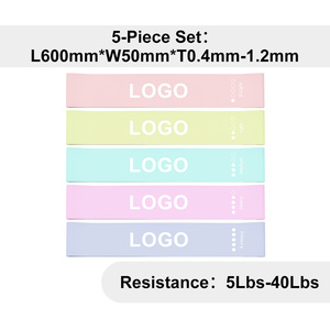 Bandas de Resistencia en Oferta, Bandas Elásticas para Ejercicio, Bandas de Látex en Bucle para Gimnasio en Casa, Yoga, Entrenamiento de Fuerza, Fisioterapia - Product Image 4