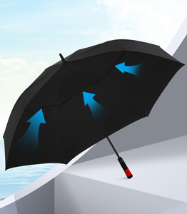 <span class=keywords><strong>Parapluie</strong></span> d'affaires surdimensionné résistant aux tempêtes pour hommes <span class=keywords><strong>Parapluie</strong></span> de golf double semi-automatique 8K - Product Image 4