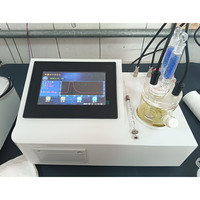 Testeur de teneur en eau portable de haute qualité, analyseur de teneur en huile, détermine automatiquement le testeur de traces d'humidité dans l'huile de transformateur
