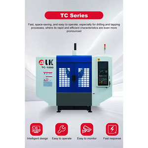 Machine de perçage et de fraisage CNC verticale à trois axes BT30, capacité de fraisage haute rigidité, machine de taraudage - Product Image 3