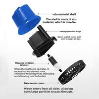 Pompe à eau submersible en acier inoxydable et plastique écologique, ultra-silencieuse, anti-colmatage, pour aquarium, bassin, circulation d'eau