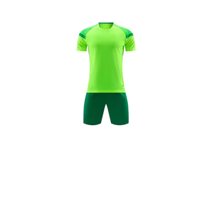 Einfarbiges Fußball-Top-Trikot Automat isierte Schneid technik Fußball bekleidung Uniform Sportswear - Product Image 4