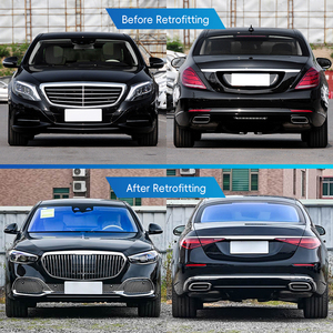 ชุดแต่งรถยนต์ W222 ปี 2014-2020 อัพเกรดเป็นรุ่น Luxury680 ปี 2024 ประกอบด้วยชุดแต่งรอบคัน กันชนหน้า-หลัง สเกิร์ตข้าง ฝากระโปรงหน้า ท่อไอเสีย สำหรับรถเบนซ์ S-Class - Product Image 2