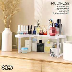 Multifunction Telescopic Sink <b>Storage</b> Rack Cosmetic Display Rack Herbs and Spices <b>Storage</b> Sink <b>Storage</b> Rack - Product Image 5