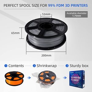 FLASHFORGE 1.75mm multicolore caméléon PLA imprimante 3D Filament rapide changement de couleur lumière matériel d'impression 3D Compatible la plupart des 3D - Product Image 6