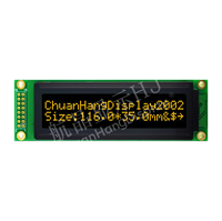 Módulo de Pantalla LCD de Carácter COB CH2002A 2002 STN, Pantalla LCD Estándar de 20x2, AIP31066, Alta Visibilidad, 82.9x18.5mm, ChuanHangDisplay