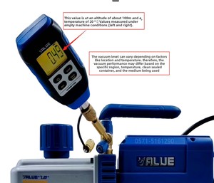 Pompe à vide Bipolar 2L VALUE 2FY-2C-N pour l'entretien de la climatisation et de la réfrigération - Product Image 4
