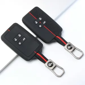 Cover per chiavi <span class=keywords><strong>auto</strong></span> in silicone per Renault Austral Kadjar Clio Megane Captur Arkana Koleos Zoe Scenic <span class=keywords><strong>Dacia</strong></span> Sandero <span class=keywords><strong>Duster</strong></span> - Product Image 3