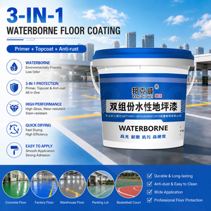 Pintura Profesional para Pisos 3 en 1 a Base de Agua, Revestimiento Protector Sin Juntas - Product Image 1
