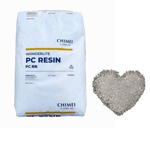 Gránulos de plástico de ingeniería de policarbonato CHIMEI, materias primas plásticas de resina <span class=keywords><strong>PC</strong></span> para faros automotrices - Product Image 1