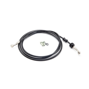 Tuyau Tressé Aéronautique L 200cm avec Anneaux Ø 8-10mm pour Plaquettes de Frein Moto - Product Image 1