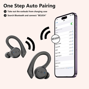 Düğme Kontrollü Duşta Kullanılabilir Su Geçirmez Yüzme Hifi Bas Kablosuz <span class=keywords><strong>Bluetooth</strong></span> 5.3 IPX-7 Spor Kulaklıkları Özel Kalıplı - Product Image 4