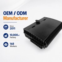 Caja de Distribución de Fibra Óptica para Exteriores IP68 de 16 Puertos H0216G, Preconectorizada, con Terminales SC/APC para Redes FTTx