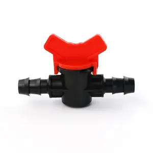 Hersteller PP Klemm ring zubehör Mini Straight Irrigation Valve